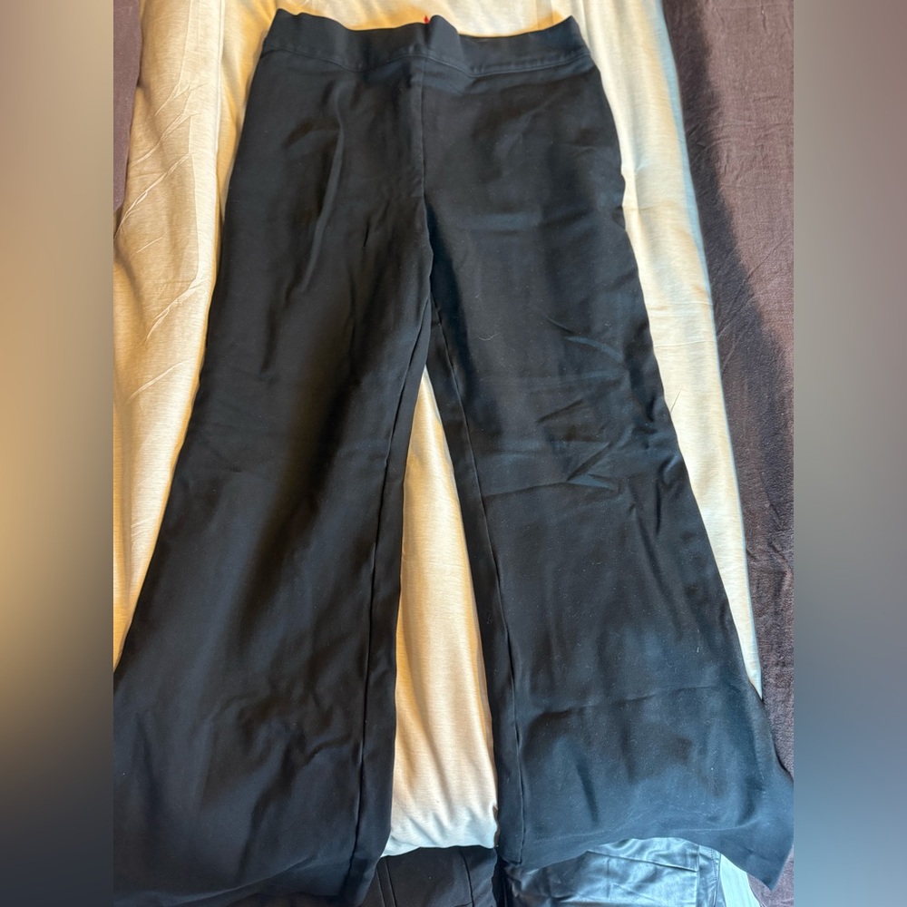 SPANX Black Wide Leg Women's Pants
